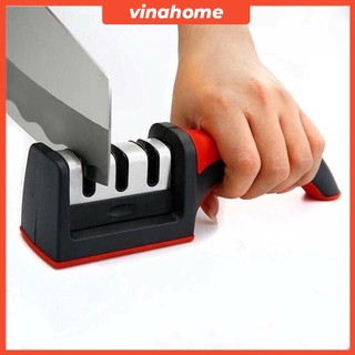 Dụng cụ mài dao kéo 3 khe 3 cấp độ cầm tay tiện lợi mài dao kéo chất lượng cao cấp tiện dụng