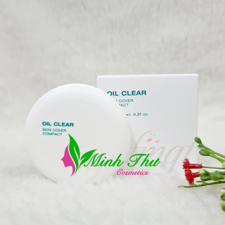 Phấn phủ kiềm dầu The Face Shop siêu mịn Oil Clear Smooth & Bright Powder 9g V201