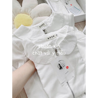 VÁY TRẮNG NHŨ  ĐUÔI CÁ CỔ SEN