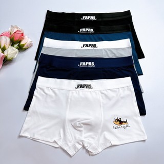 Combo 5 Quần Lót Nam boxer  - Quần sịp nam cotton siêu thoáng khí thấm hút
