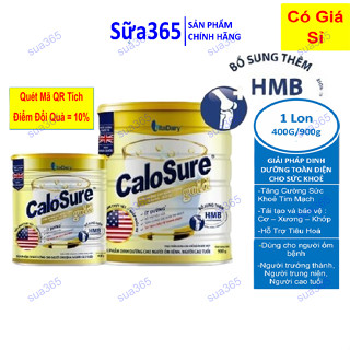 Sữa Calosure Gold ít đường ( 900g và 400g ) giúp tăng cường sức khỏe tim mạch, bảo vệ xương - VitaDairy
