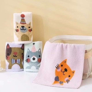 Khăn tắm , khăn mặt cao cấp 100% cotton 25*50cm trẻ nhỏ và người lớn