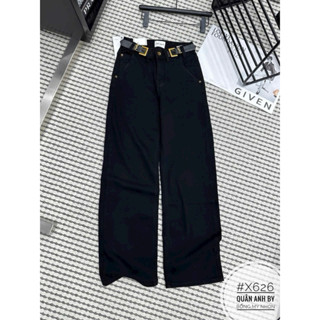 Quần jeans suông Y S L chất mềm co giãn hàng QCL1 