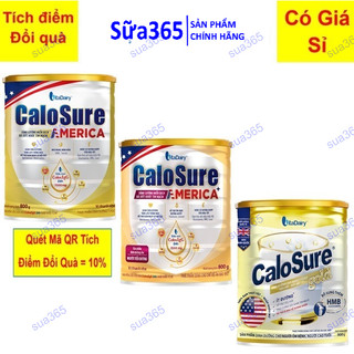 Sữa Calosure Gold_Calosure America Thanh Nhẹ_Calosure America Tiểu Đường. ( 900g_800g_400g ) Date Luôn Mới