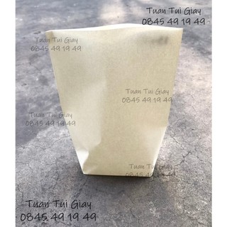 100 cái túi giấy trắng 13x18