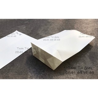 100 cái túi giấy trắng 13x18