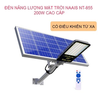 Đèn Năng Lượng Mặt Trời công suất 200w, Đèn Led Năng Lượng Mặt Trời sân vườn có điều khiển từ xa