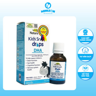 Dha dạng giọt nature's way kids smart drops dha 20ml cho bé