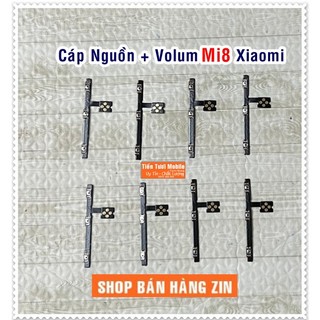Cáp Nguon + Volum Mi8 Xiaomi