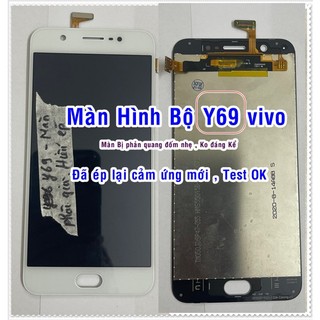Màn Hình Bộ Y69 vivo (màn bị đốm phản quang nhẹ,đã ép lại cảm mới OK)