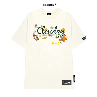 Áo phông local brand nam nữ unisex tay lỡ thun form rộng teen cổ tròn oversize cotton CLOUDZY LEAF