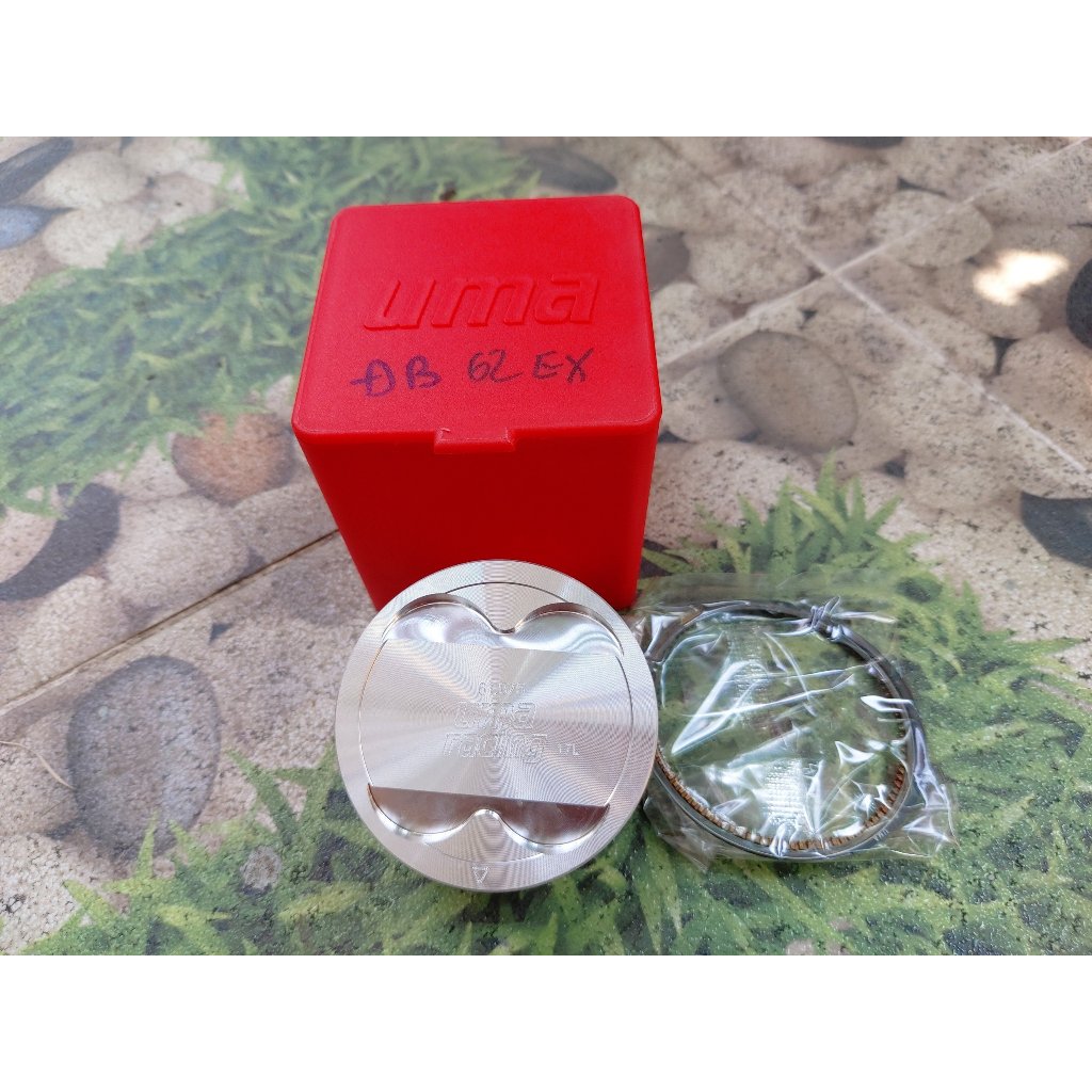 BỘ PISTON NÉN UMA RACING 62MM ĐẦU BẰNG CHO EXCITER