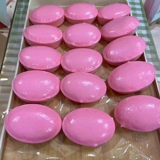 Squishy bánh pancake dâu size 7cm siêu chậm tăng chất bơ