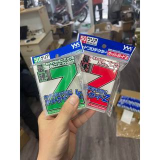 [ Phụ kiện RẺ NHẤT SHOPEE ] 50 cái Bọc bài z guard Double Triple Sleeve 66x92 cho Yugioh,Standard Size Henwei 66x92