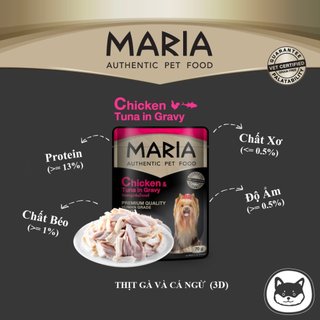 Pate Maria Cho Chó Mọi Lứa Tuổi - Gói 70g