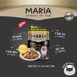 Pate Maria Cho Chó Mọi Lứa Tuổi - Gói 70g