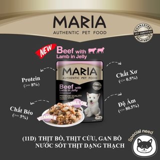 Pate Maria Cho Chó Mọi Lứa Tuổi - Gói 70g