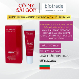 Kem chấm mụn - biotrade acnaut active cream 5ml - 15ml
