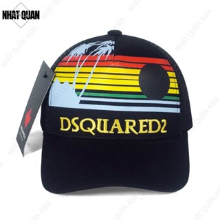 Mũ nón lưỡi trai DSQ2 đảo dừa phối lưới chữ thêu - Nhật Quân Asia nhatquanasia