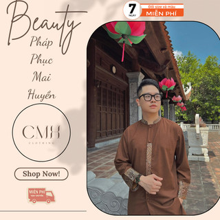 Đồ Lam Đi Chùa , Pháp Phục Nam Quần Áo Nam Đi Chùa Cao Cấp Sang Trọng Và Lịch Sự