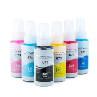 Bộ 6 màu mực refill epson 673 – máy epson 1390/1400/1430/l1800/l805 giaremoingay6868
