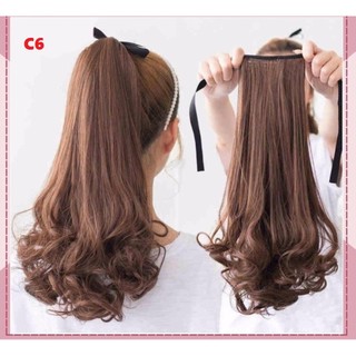 Cột đuôi tóc dài 50cm 😻freeship😻 tnc6
