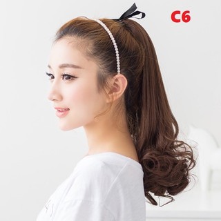 CỘT ĐUÔI TÓC DÀI 50CM 😻FREESHIP😻 TNC6