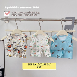 SET 3 BỘ BA LỖ XUẤT DƯ CHO BÉ