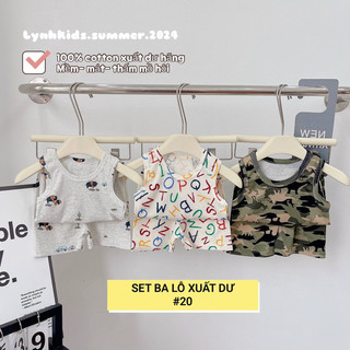 SET 3 BỘ BA LỖ XUẤT DƯ CHO BÉ