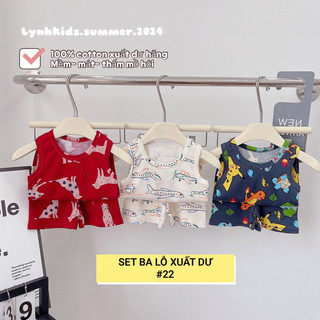 SET 3 BỘ BA LỖ XUẤT DƯ CHO BÉ