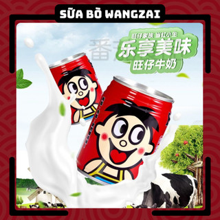Sữa bò chú hề wangzai lon 245ml