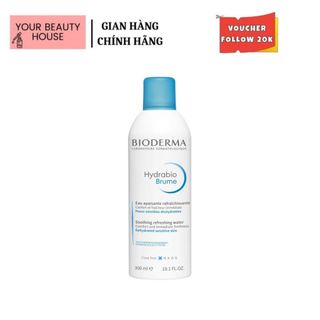 Xịt Khoáng Biodermal Hydrabio Brume - 300ml