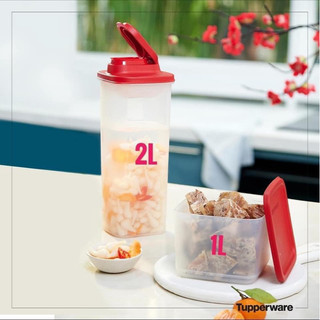 Set bình slim 2L Tupperware chính hãng bảo hành trọn đời