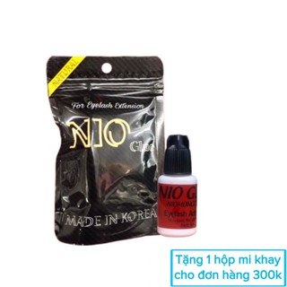  Keo nối mi không cay Nio  5ml  khô chậm dành cho người mới học nối  dụng cụ nối mi  