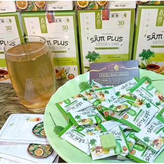 [chính hãng] KẸO GIẢM CÂN SÂM PLUS 30 KẸO 15 TRÀ