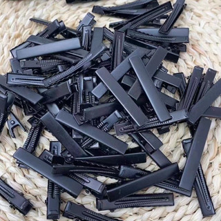 [hỏa tốc 2h] Combo 50 kẹp tóc mỏ vịt các cỡ, Kẹp mỏ vịt, phôi, xương kẹp 5.5 cm màu đen xinh xắn dùng làm DIY handmade