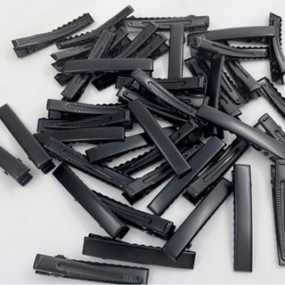 [hỏa tốc 2h] 100 kẹp tóc mỏ vịt các cỡ, Kẹp mỏ vịt, phôi, xương kẹp 4.6 cm và 5.6 cm màu đen cứng cáp dùng làm handmade