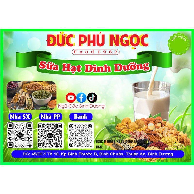 Sữa Hạt Dinh Dưỡng