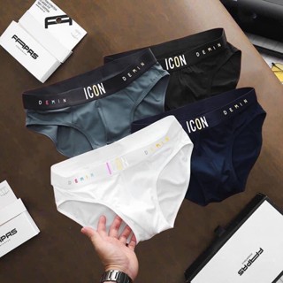 quần sịp nam , quần lót nam giác họa tiết Icon cao cấp chất thun lạnh kháng khuẩn co giãn 4 chiều - icon 4.0 - ARES SHOP