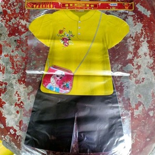 Bộ quần áo giấy cúng cho bé gái
