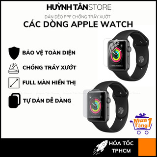 Miếng dán apple watch series 8 ultra 8 7 6 5 4 3 2 ppf trong suốt hoặc nhám bảo vệ màn hình mua 1 tặng 1