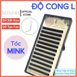Mi khay seduire độ cong l 12 hàng, tóc mink