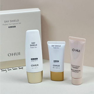 Set Kem Chống Nắng OHUI DAY SHIELD PERFECT SUN BLACK SPECIAL SET