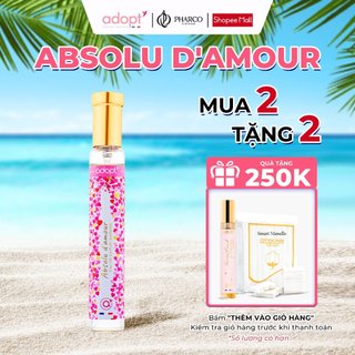 Nước hoa nữ Adopt Absolu D'amour EDP 30ML chính hãng Pháp lưu hương tới 12 tiếng Ngọt Ngào Tiểu Thư