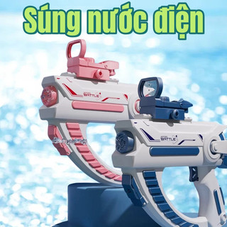 Súng nước đồ chơi điện Đồ chơi bể bơi ngoài trời cho trẻ em Súng nước đồ chơi bãi biển