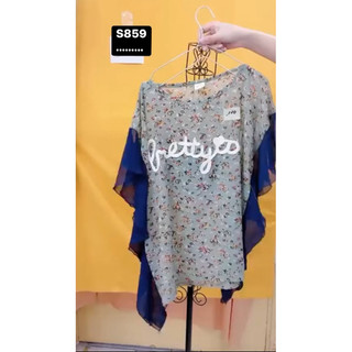 Áo voan hoa size m-l.s859