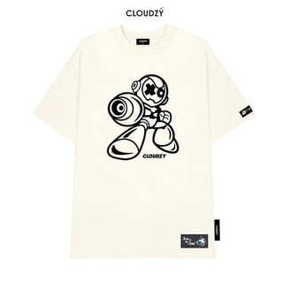Áo phông local brand nam nữ unisex tay lỡ thun form rộng teen cổ tròn oversize cottonCLOUDZY ROCKMAN