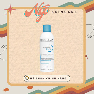 Xịt Khoáng Bioderma Hydrabio Brume Soothing Refreshing Kiềm Dầu, Dành Cho Da Nhạy Cảm 300ml