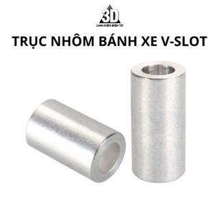 Trục nhôm cho bánh xe V-slot độ chính xác cao dành cho máy in 3D, CNC