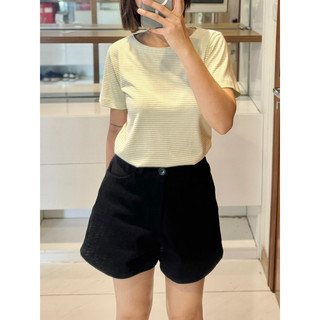 [ FINAL SALE ] QUẦN SHORT KAKI JEANS ĐEN